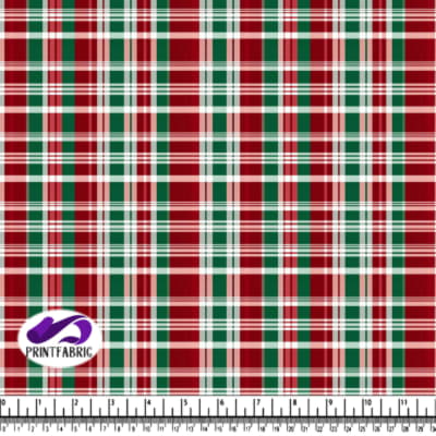 Motif de Plaid de Noël