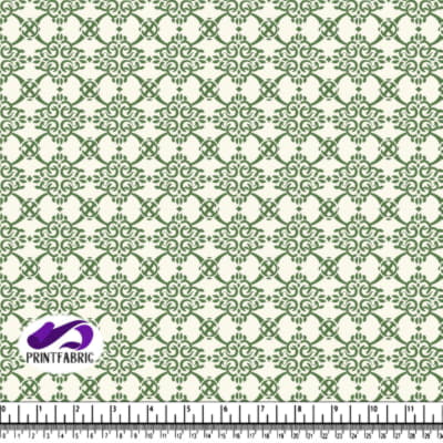 Motif de Nœud Celte Vert et Blanc