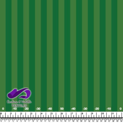 Football green vertical stripe textile fabric