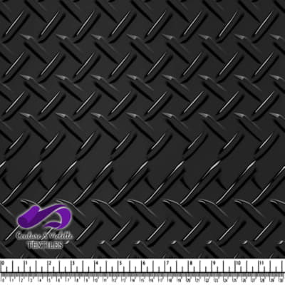 Black plate metal texture with industrial