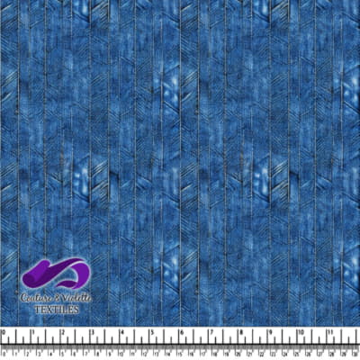 Blue Denim Pattern Fabric Texture
