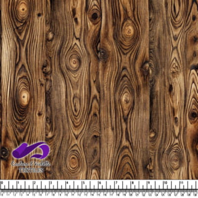 Rustic Wooden Plank Texture Pattern