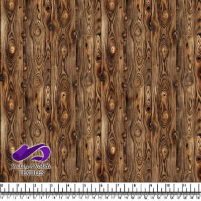 Rustic Wooden Plank Texture Pattern