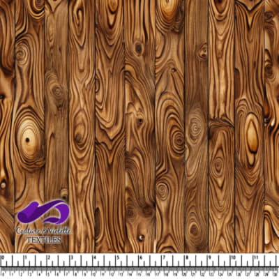 Natural Wood Grain Texture Pattern