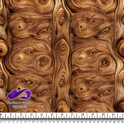 Wood Grain Pattern Textile Design
