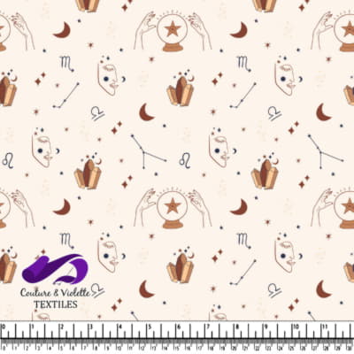 Mystical Astrology and Crystal Pattern