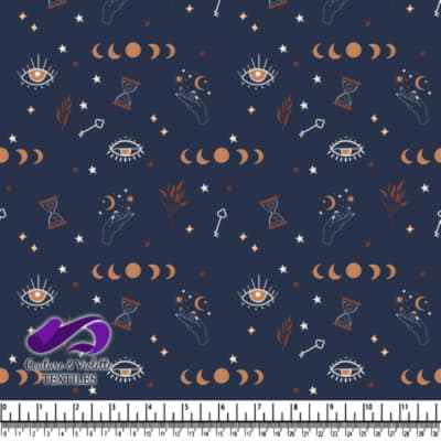 Mystical Symbols and Celestial Pattern