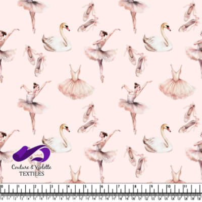 Ballet Grace and Swan Elegance Pattern