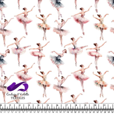 Graceful Ballerinas in Pastel Tutus