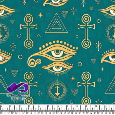 Mystical Ancient Symbols Pattern Design