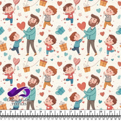 Célébration de l'amour entre pères et enfants