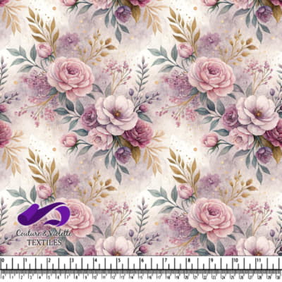 Motif Floral Vintage