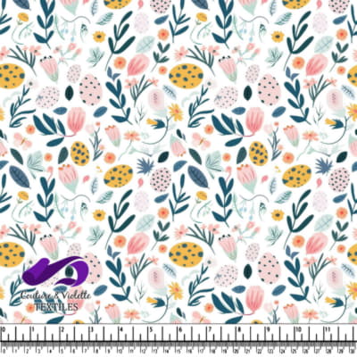 Motif Floral de Printemps