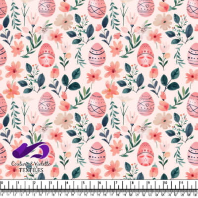 Fleurs de Printemps et Oeufs Peints