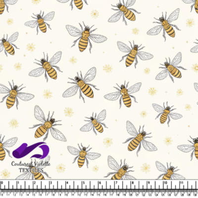 Busy Honeybee Pattern Design