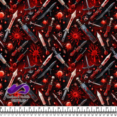 Blood Splatter and Deadly Weapons Pattern