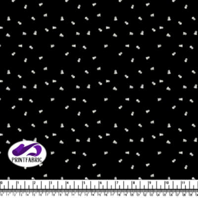 Halloween - Ghost on black background