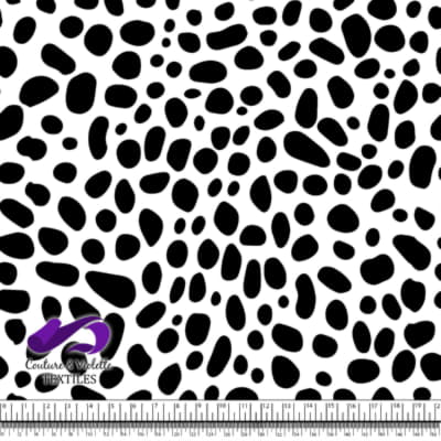 Animal texture - Dalmatian in Black and White