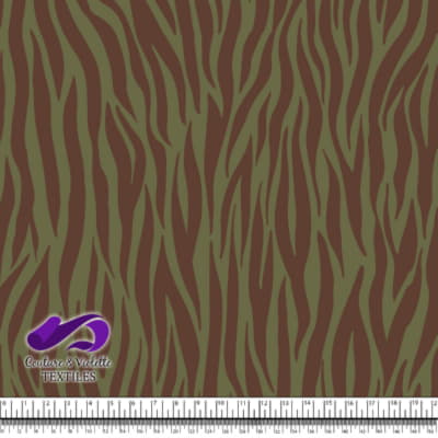Animal texture - Zebra with color olive and brown