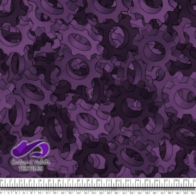 Mechanic - Texture gears - Meadow violet