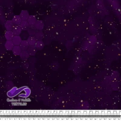 Honeycomb Webb - Structure cosmique - Royal purple