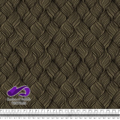 Nature Geometry - Grains d’avoine sur fond martini olive