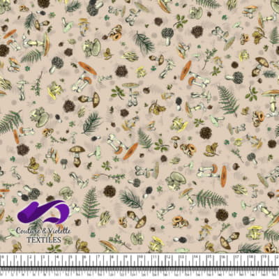 Vintage mushroom - Champignons sauvages - Tapioca