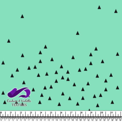 Minimaliste sérénité - triangle dusty aqua