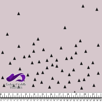 Minimaliste sérénité - triangle dusty pink