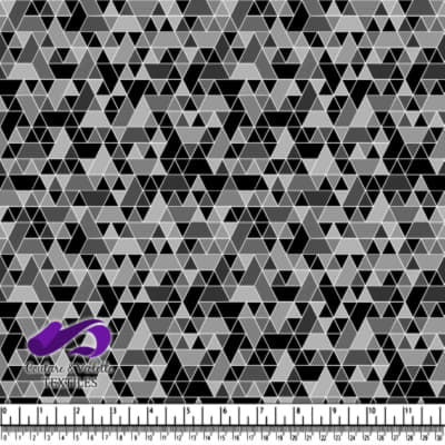 Triangles sport - noir et blanc