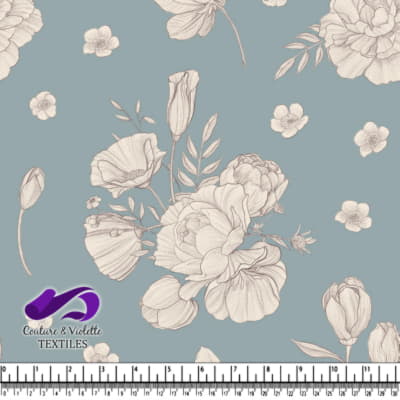 Wedgewood - Bouquets - Blue fog