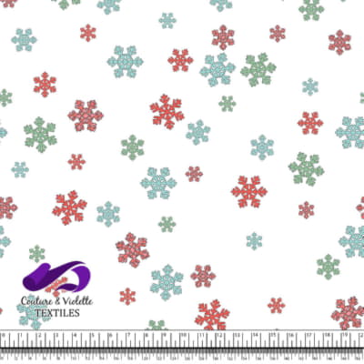 Johnny's XMAS - Snowflakes - White