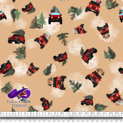 Noel country charm - 4x4 - Desert mist beige