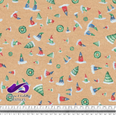 Noël country charm - Gnomes - Desert mist beige