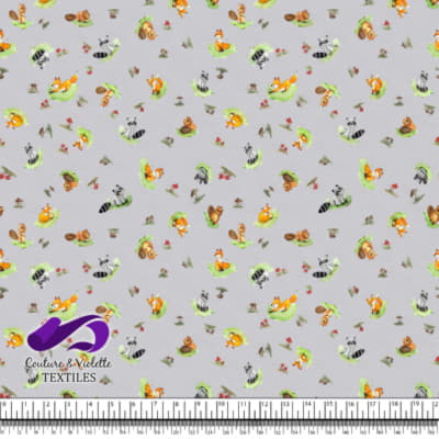 Petits animaux - Animaux de la foret - lilac cloud