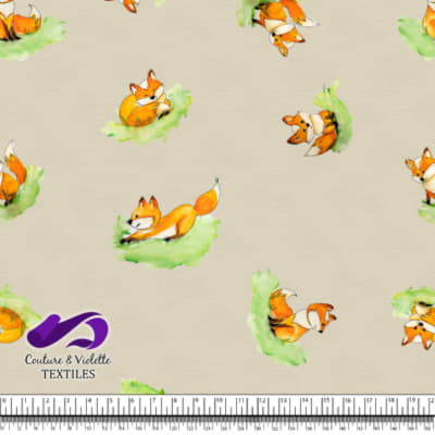 Petits animaux - Renard - Cream cloud