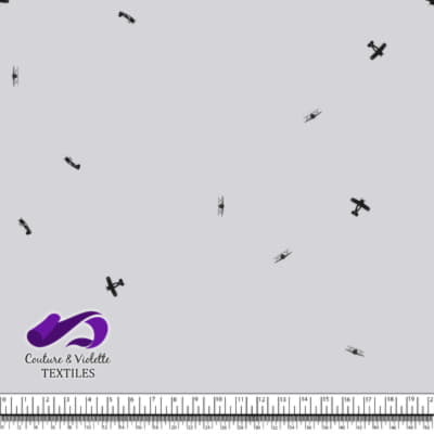 Little aviator - airplanes - lilac cloud