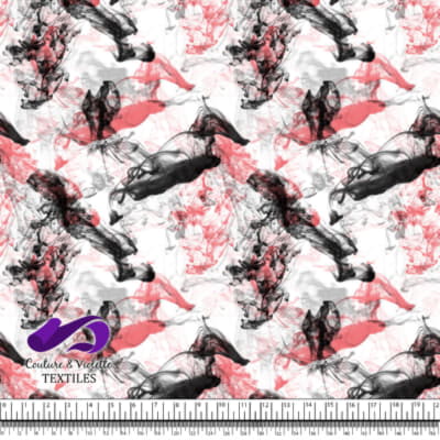 Vapeur - Magenta et noir sur fond blanc