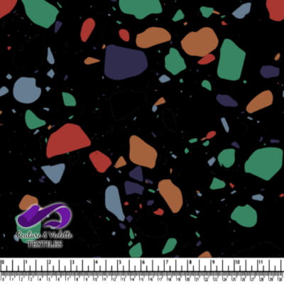 Terrazzo - Chunks New York Winter - Noir