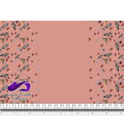 Butterfly - Border - Desert flower