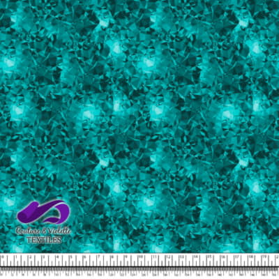 Texture Géo - Crystal teal