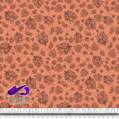 Monstera - Trait noir - Coral