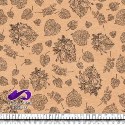 Monstera - Outline black - Pluto