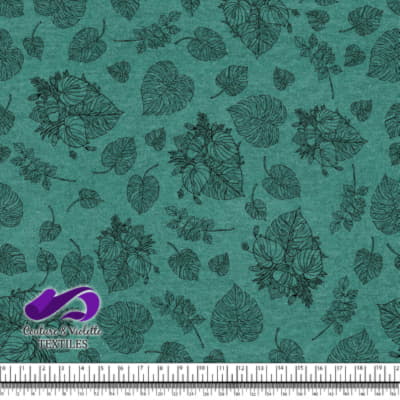 Monstera - Outline black - Tejo Green