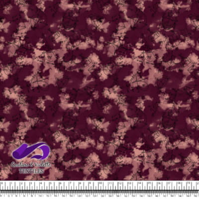 Techno - Mathematics - Black on red background