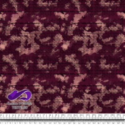 Techno - Periodic Table - Black on red background