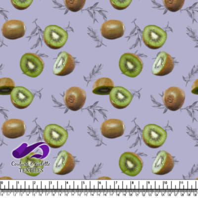 Fruit salad - Kiwi -Dusty lilac