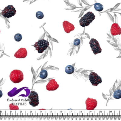 Fruit salad - Small fruits - White