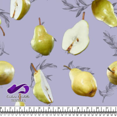 Fruit salad - Pears - Dusty lilac